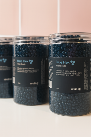 Blue Flex Wax Beads