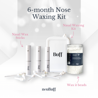 6-month Nose Waxing Kit